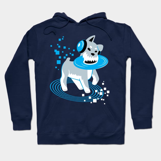 DJ Schnauzer Hoodie by merumori